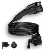 J1772/Typ 1 EV laddare förlängningskabel kompatibel för alla SAE J1772 laddare