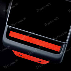 Alcantara Rear Air Vent Cover Sticker for Tesla Model Y Juniper 2025+ (2 PCS)