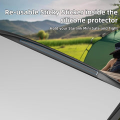 Starlink Mini Çanak için Silikon Koruyucu Kılıf