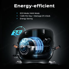 40L Trunk Kylskåp Bärbar bagagefrys för Tesla Model X 6 platser/ 7 platser (US Version)