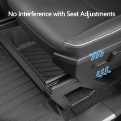 Caja de almacenamiento oculta debajo del asiento delantero para Tesla Camión cibernético