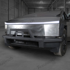 Heavy Duty Front Bumper with License Plate Frame for Tesla Cybertruck