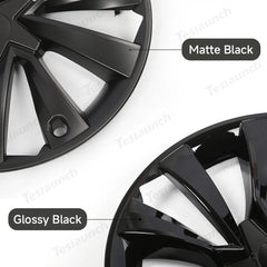 19'' Crossflow Wheel Cover Hubcaps for Tesla Model Y Juniper 2025+ – Turbine Styles (Set of 4)