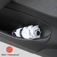 Úložný organizér na dveře s plným pokrytím – vodotěsný a odolný vůči nečistotám Tesla Model Jalovec Y 2025+