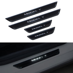 Protezione soglia porta illuminata per Tesla