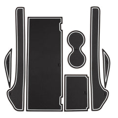 Model X tapis de fente de porte de tasse 7 pièces/ensemble pour Tesla (2017-2022)