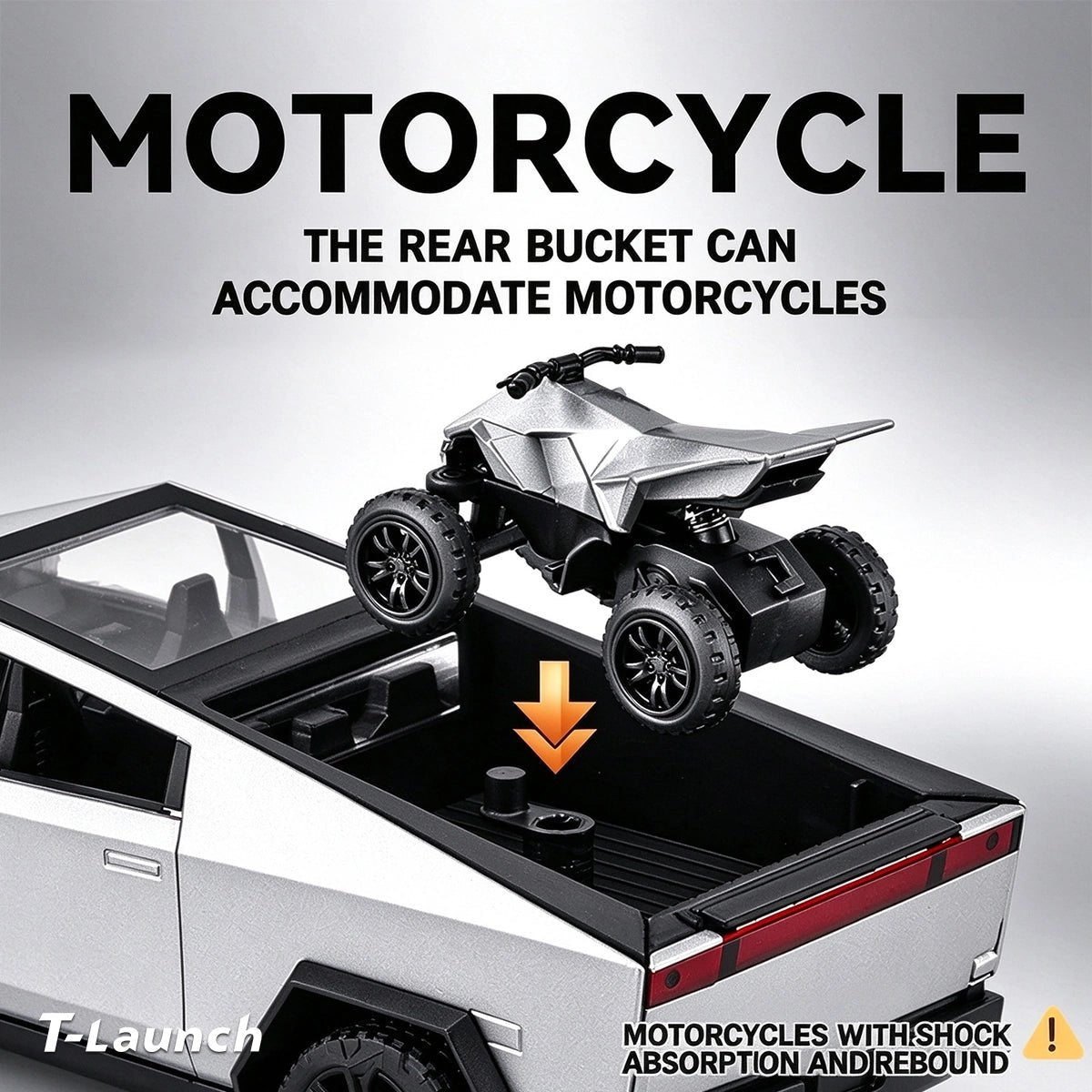 1:32 Scale Alloy Pickup Truck Model - T-Launch