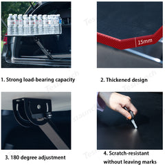 Φορητό & Πτυσσόμενο Τραπεζάκι Πορτμπαγκάζ Γρήγορης Εγκατάστασης για Όλα τα Αυτοκίνητα