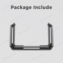 Πίσω κάλυμμα εξαερισμού AC (Carbon Fiber Pattern ABS) για Cybertruck