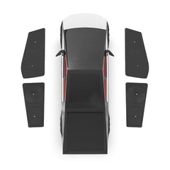 Tende parasole da campeggio per finestre con isolamento termico e privacy per Cybertruck