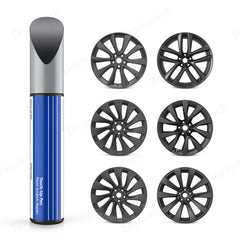 Wheel Rims Touch Up Paint for Tesla 3/Y/S/X- DIY Curb Rash Repair with Color-matched Touch Up Paint