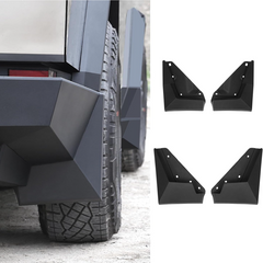 Kit de para-lamas dianteiro e traseiro TPE para-lamas OEM para Cybertruck (4 peças)