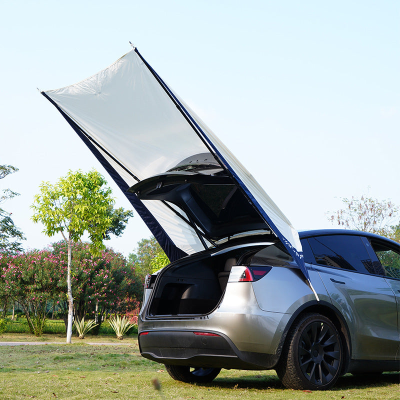 Outdoor Car Rear Canopy Portable Wild Camping Tent for Tesla Model Y