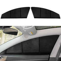 Side Windows Suede Opaque Privacy Sunshades for Tesla Model 3/Y