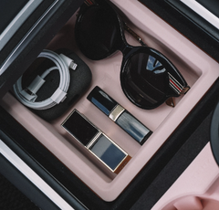 Organizer a doppio strato - Vassoio scorrevole per console centrale Tesla Model 3/Anno (2021-2023)