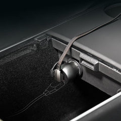 Model 3/Y/S/X Câble de chargement de téléphone portable pour voiture Câble de chargement rapide de type C pour iPhone Accessoires pour Tesla (2021-2024)