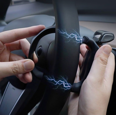 Magnetisk Autopilot Nag Reduction Device for Tesla Model 3/Y - AP PAPA Magnetisk Autopilot Buddy, rattets motvekt