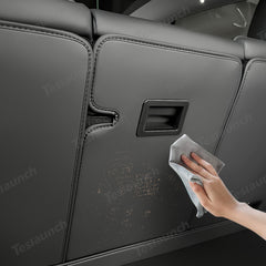 Protezione per schienale posteriore in pelle Nappa per Tesla Model Y Juniper 2025+