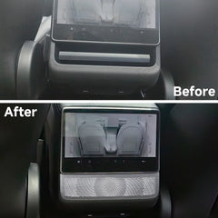 Kryt větracího otvoru zadní konzoly z nerezové oceli pro Tesla Model Jalovec Y 2025+