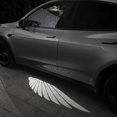 Angel Wing Side Mirror Welcome Projector Light for Tesla Model Y Juniper 2025+
