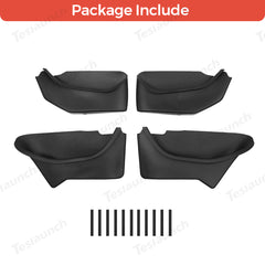 Úložný organizér na dveře s plným pokrytím – vodotěsný a odolný vůči nečistotám Tesla Model Jalovec Y 2025+