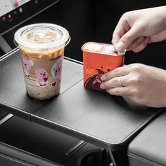 Multi-functional Foldable Desk – Center Console Mount for Tesla Model Y Juniper 2025+