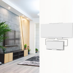 Kit de montare pe perete pentru router și sursă de alimentare pentru Starlink Gen 3 - Nu sunt necesare găuriri sau șuruburi
