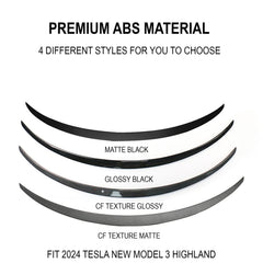Spoiler de performance pour Tesla 2024 <tc>Model</tc> 3 Highland