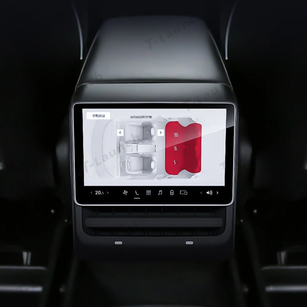 8-Inch IPS Android Rear Entertainment Display for Tesla Model 3 (2020-2023) / Model Y (2020-2024) - T-Launch