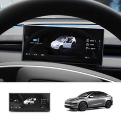8,9-tums trådlös CarPlay och Android Auto HUD för Tesla Model 3 Höglandet / Model Y Enbär