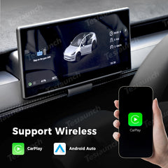8,9-tums trådlös CarPlay och Android Auto HUD för Tesla Model 3 Höglandet / Model Y Enbär