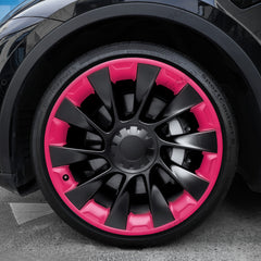 Uppgraderad All-i-ett Mech Style Rim Protector förModelY 20''' Induktionshjul