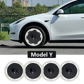 Retro Wielhoes voor Tesla  Model Y 19 ''Gemini Wielen (4 STUKS)