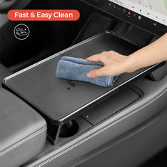 Multi-functional Foldable Desk – Center Console Mount for Tesla Model Y Juniper 2025+