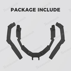 Napa-nahkaiset istuinten alanurkkien suojukset – 3-osainen suojasarja Tesla Model Y Juniper 2025+