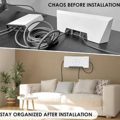 Starlink Gen 3용 올인원 금속 라우터 및 전원 공급 장치 벽면 장착 키트