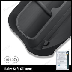 Multi-Function Steering Wheel Phone Mount & Glasses Holder for Tesla Model Y Juniper 2025+