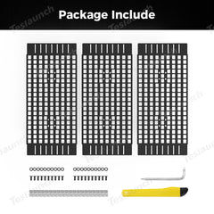 Painéis Molle para Barras de Tejadilho para Cybertruck (Conjunto de 3 unidades)