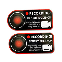 Sentry Mode Sticker for Tesla Model 3/Y/X/S/Cybertruck
