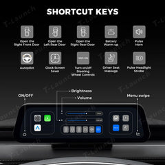 9.6-inch Instrument Cluster Display for Tesla Model Y Juniper Standard 2025+