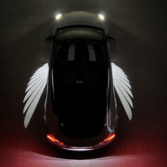Angel Wing Side Mirror Welcome Projector Light for Tesla Model 3/Y (2017+)