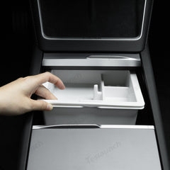 Multifunktionel midterkonsolorganisator til Tesla Model Y Enebær 2025+