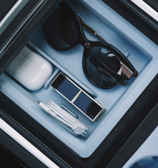 Organizer a doppio strato - Vassoio scorrevole per console centrale Tesla Model 3/Anno (2021-2023)