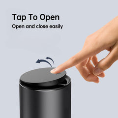 ถังขยะแบบมีที่วางแก้วอลูมิเนียมอัลลอยด์สำหรับ Tesla ใช้ได้กับทุกคน Model 3/ปี/S/X (2012-2024)