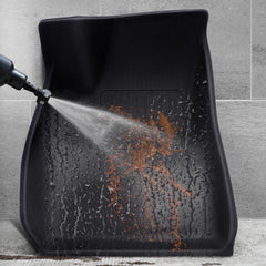 All Weather XPE Interior Golvmattor Cargo Liners Set för Tesla 2022-2024 Model S