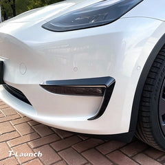ABS Front Bumper Fog Light Trims for Tesla Model Y 2020–2024 - T-Launch