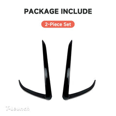 ABS Front Bumper Fog Light Trims for Tesla Model Y 2020–2024 - T-Launch