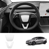 ABS Steering Wheel Center & V-Shape Trim for Tesla Model YL 2026+