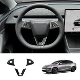 ABS Steering Wheel Trim Cover Kit for Tesla Model YL 2026+
