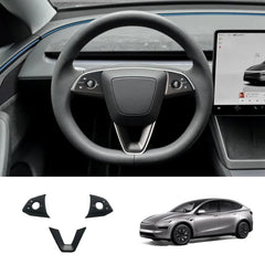 ABS Steering Wheel Trim Cover Kit for Tesla Model YL 2026+